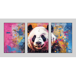 Panda watercolor Wall Sticker for Home Decor