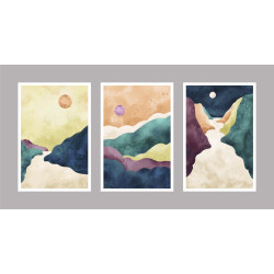 Landscape Wall Sticker for Home Decor