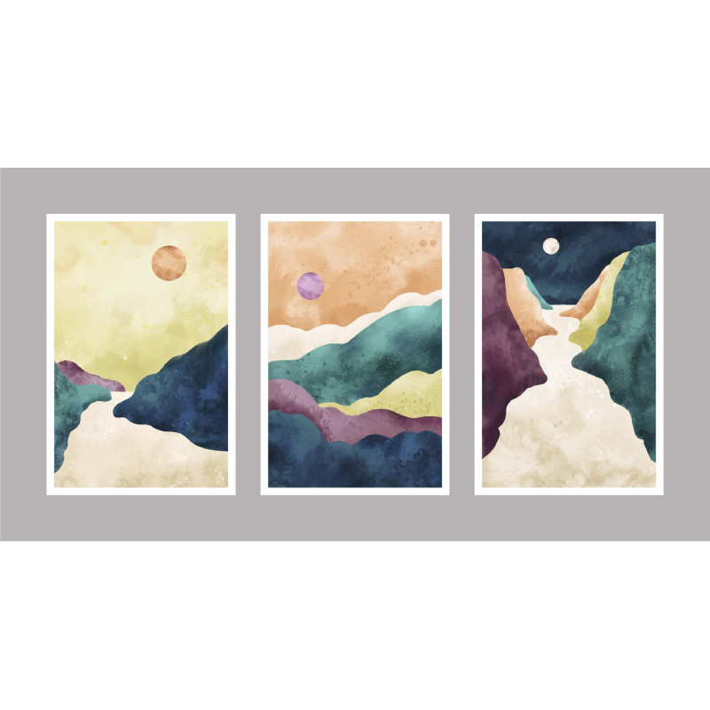 Landscape Wall Sticker for Home Decor