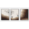 landscapes sanlian adornment abstract Wall Sticker for Home Decor
