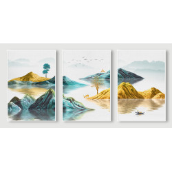 artistic landscape Wall Sticker for Home Decor
