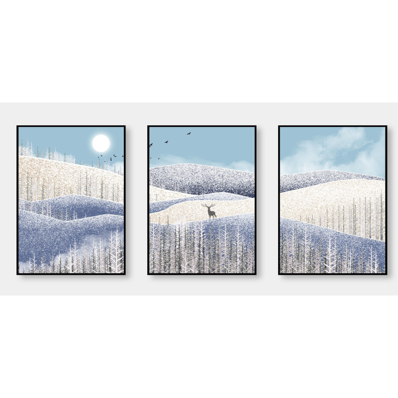 landscape Wall Sticker for Home Decor