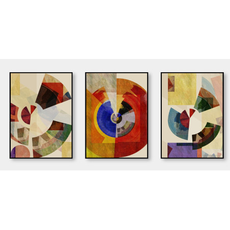 abstract geometric Wall Sticker for Home Decor