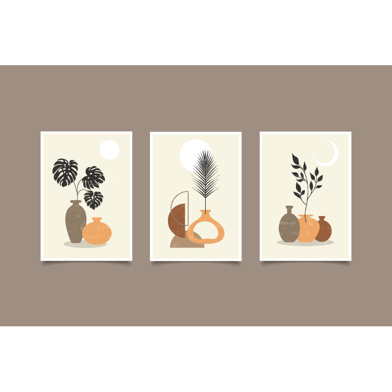 tropical plant Wall Sticker for Home Decor