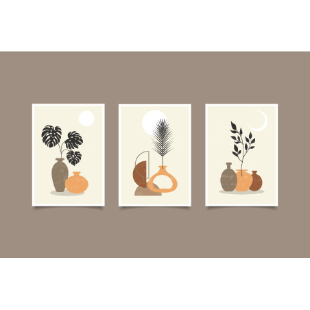 tropical plant Wall Sticker for Home Decor