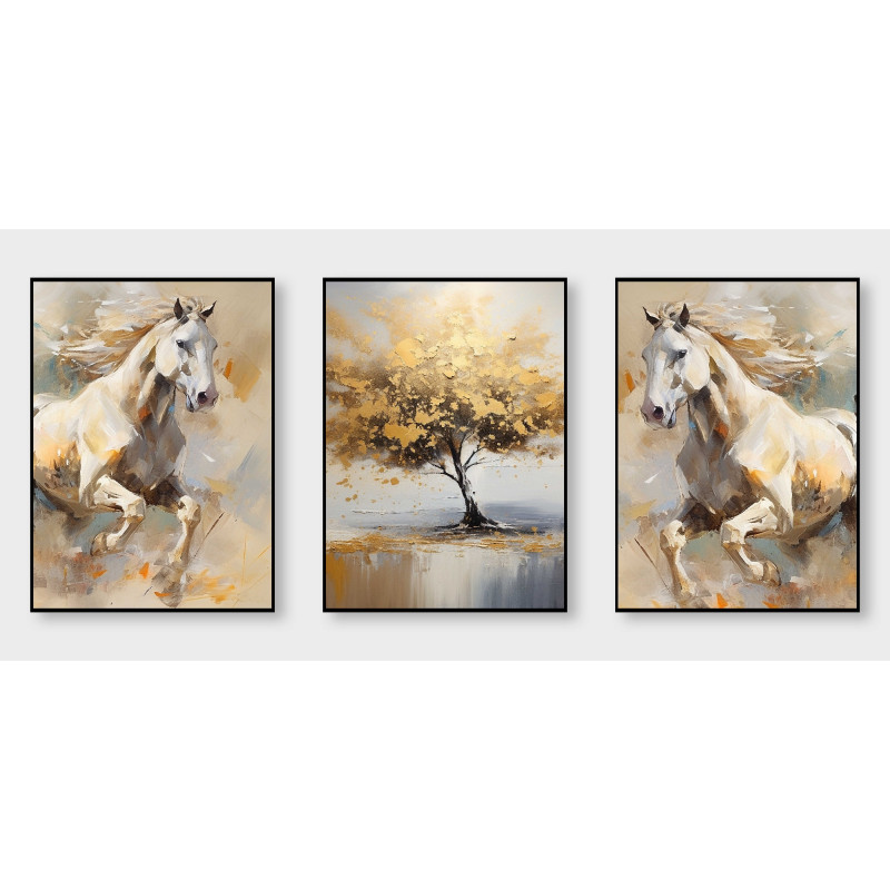 Abstract Horse Wall Sticker for Home Decor