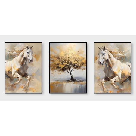 Abstract Horse Wall Sticker for Home Decor