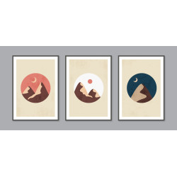 mountain Wall Sticker for Home Decor