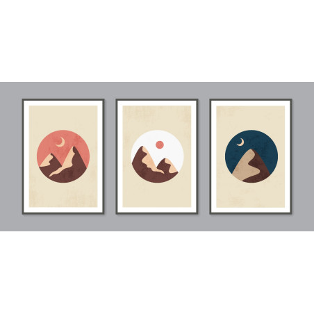 mountain Wall Sticker for Home Decor