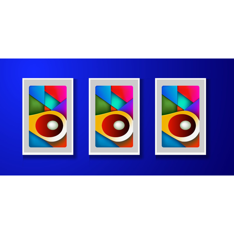 colorful gradient Wall Sticker for Home Decor