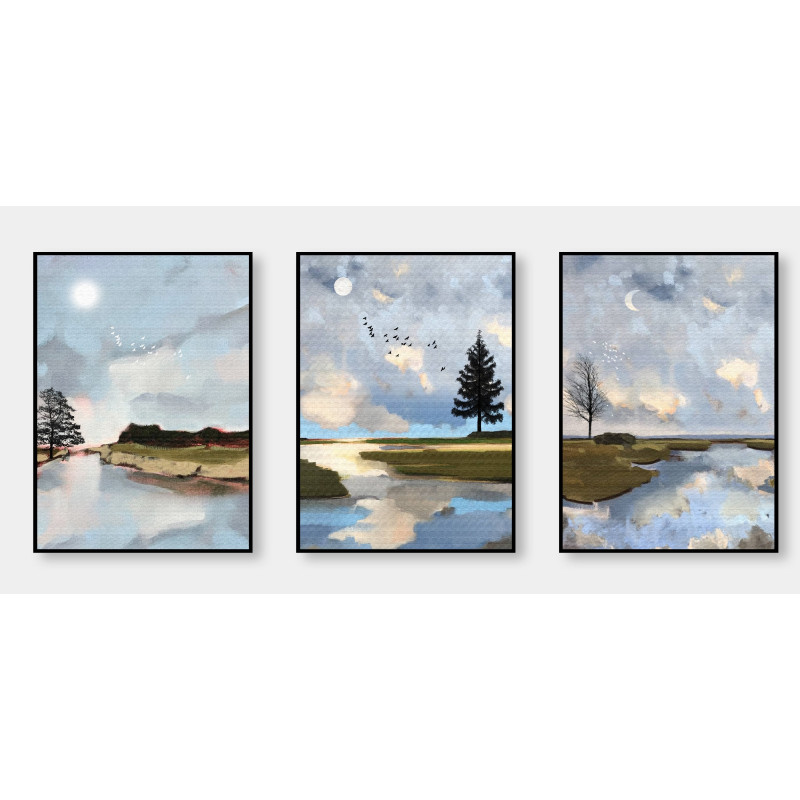 Landscape Wall Sticker for Home Decor