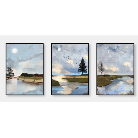 Landscape Wall Sticker for Home Decor