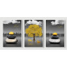 Tree Cobblestones Wall Sticker for Home Decor