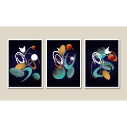 Modern Abstract Wall Sticker for Home Decor