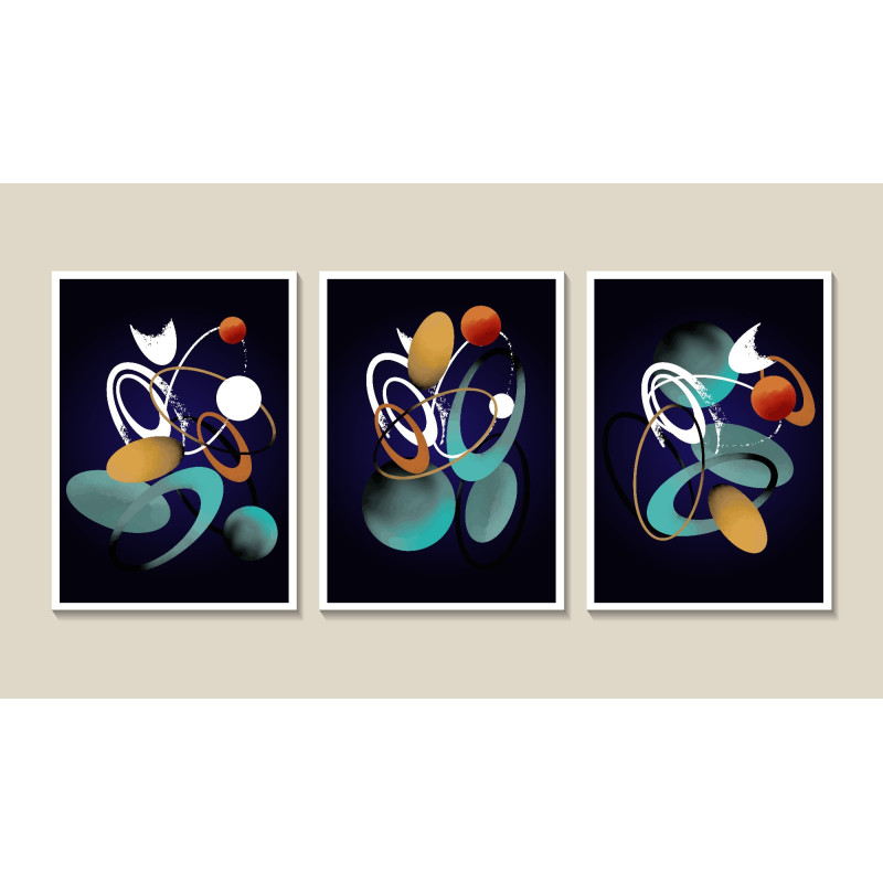 Modern Abstract Wall Sticker for Home Decor