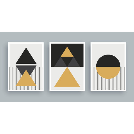 abstract art  with boho colors Wall Sticker for Home Decor