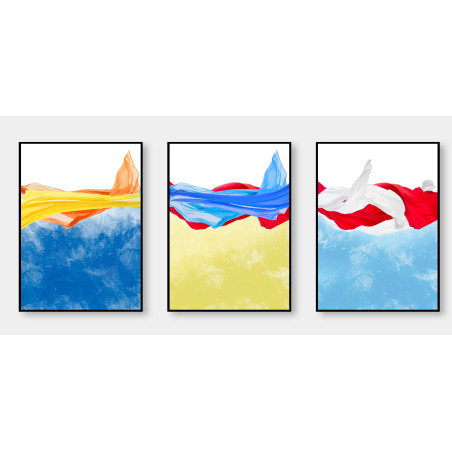 modern landscape Wall Sticker for Home Decor