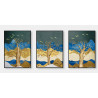 Modern Abstract Tree landscape Wall Sticker for Home Decor