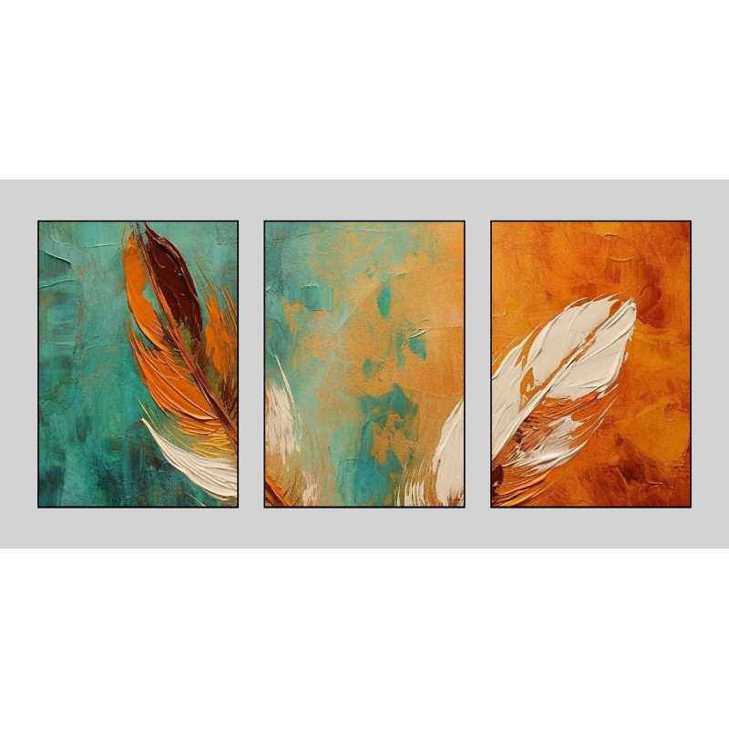Feather Wall Sticker for Home Decor