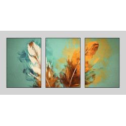 Feather Wall Sticker for Home Decor