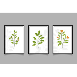 Floral Wall Art Wall Sticker for Home Decor