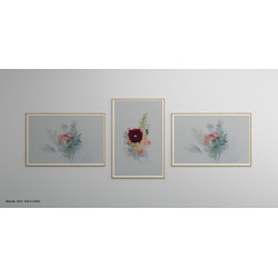 Floral Wall Sticker for Home Decor