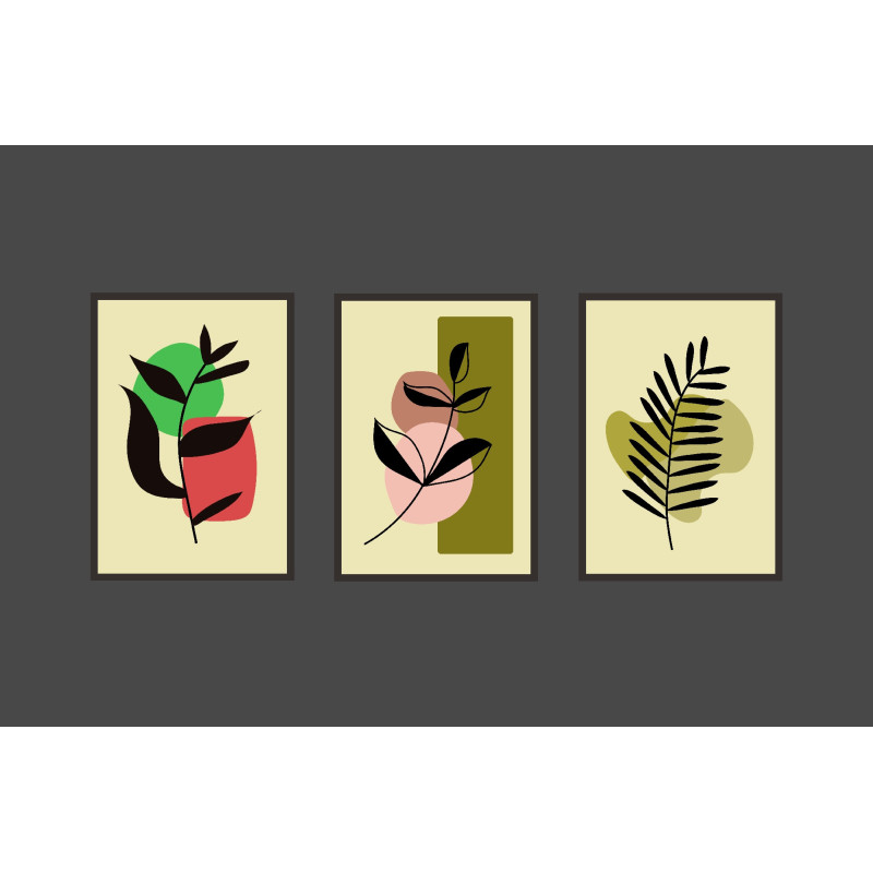 plant Wall Art Wall Sticker for Home Decor