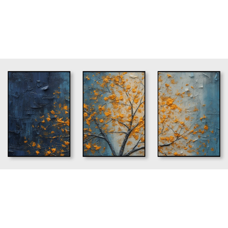 modern creative abstract golden Wall Sticker for Home Decor