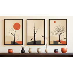 Tree Landscape  Wall Sticker for Home Decor