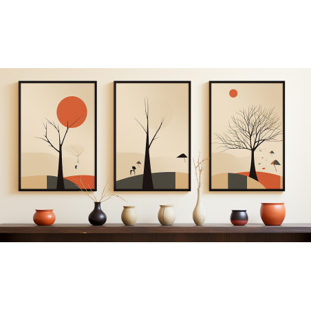 Tree Landscape  Wall Sticker for Home Decor
