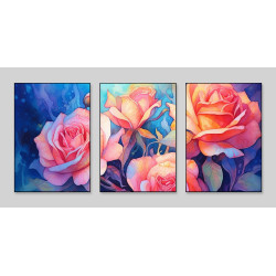 Flower Wall Sticker for Home Decor