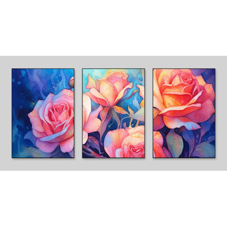 Flower Wall Sticker for Home Decor